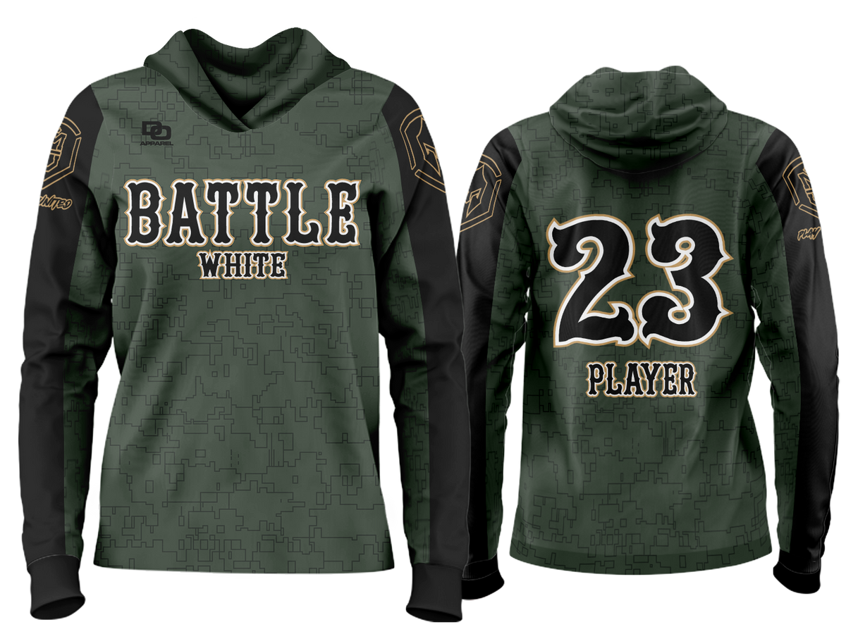 Custom Team Hoodie - STS Green Camo