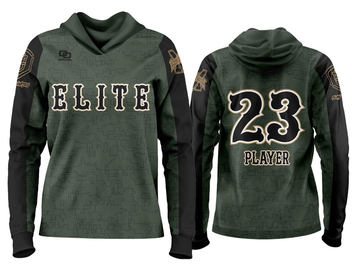 Custom Team Hoodie - STS Green Camo 6