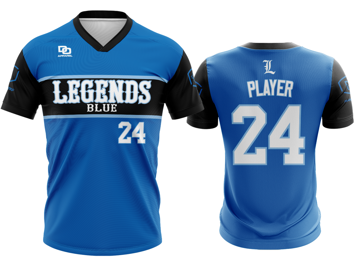 Custom V-Neck Jersey - Player Royal