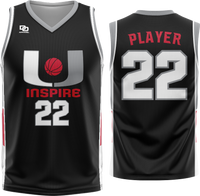 Custom Sleeveless Basketball Jersey - Black