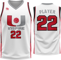 Custom Sleeveless Basketball Jersey - White