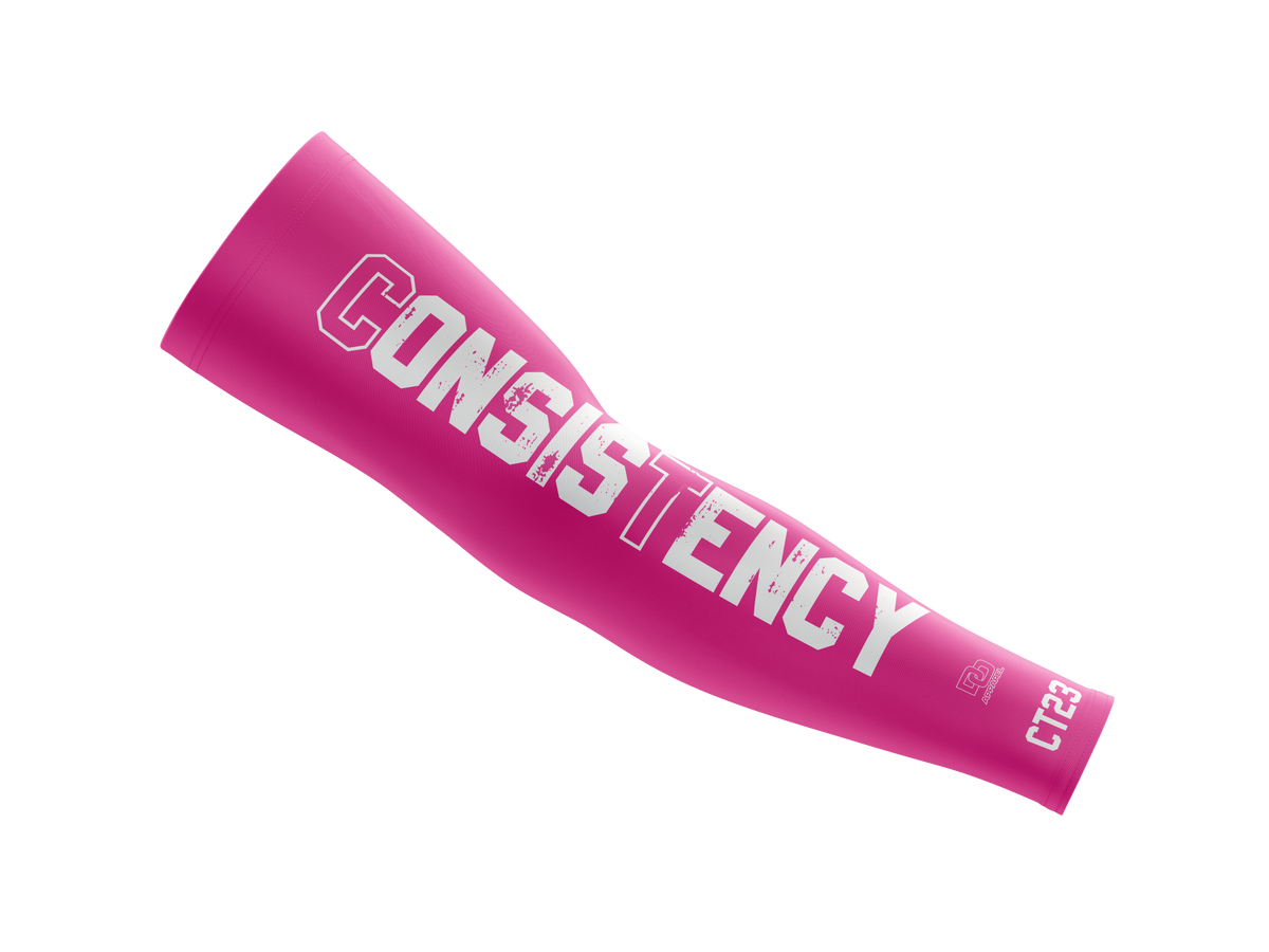 Custom Compression Arm Sleeve - Hot Pink