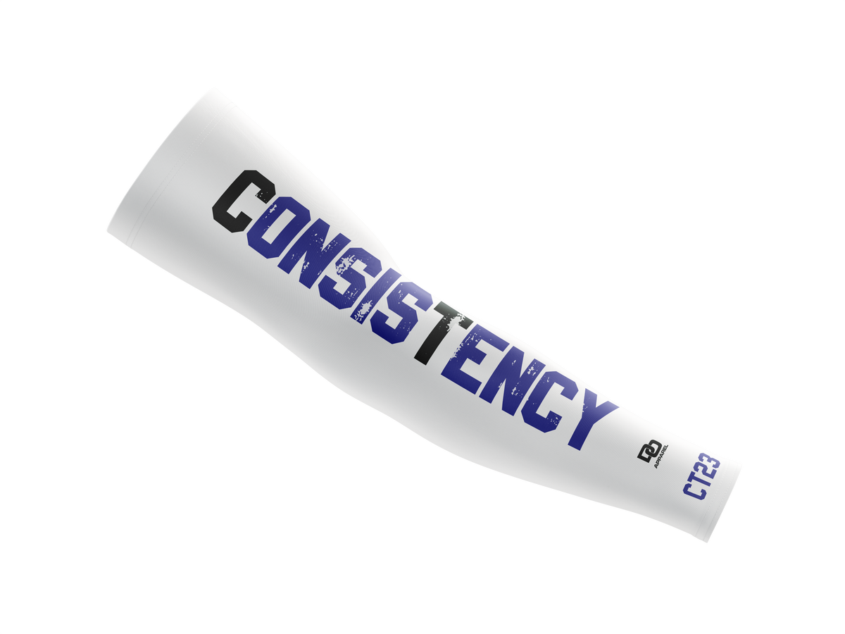 Custom Compression Arm Sleeve - White