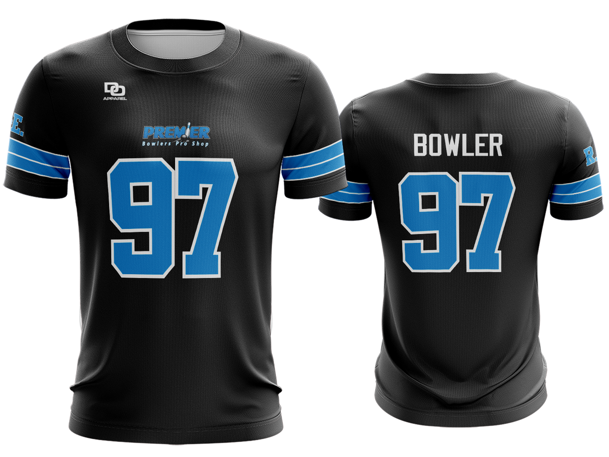 Custom Crew Jersey - Black Lions