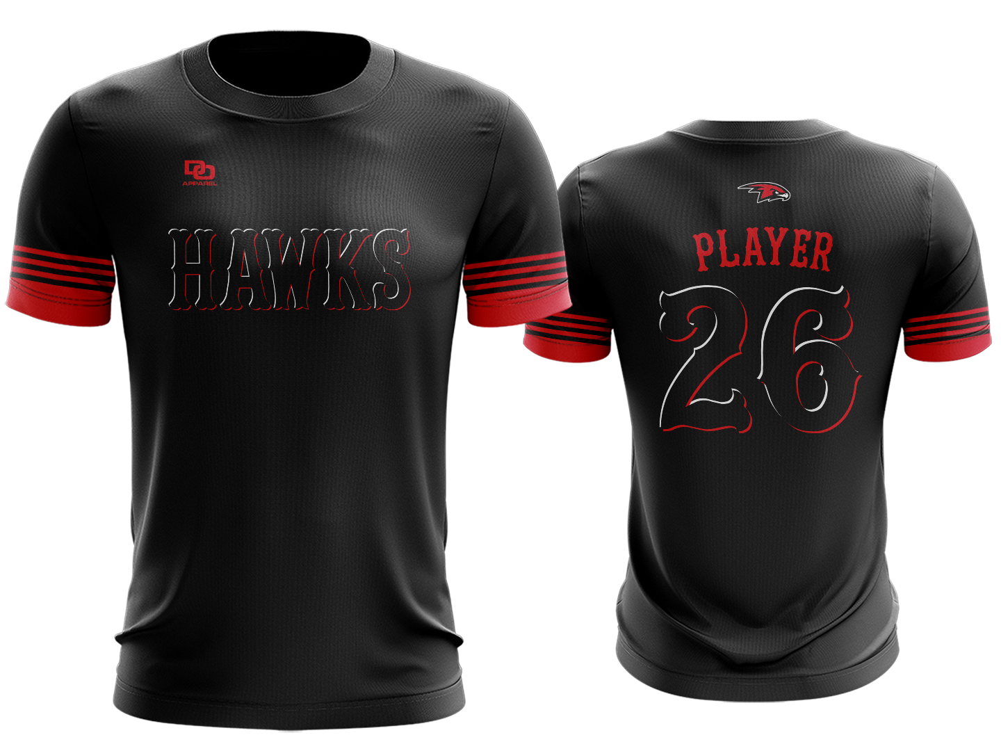 Custom Crew Jersey - CIN Black