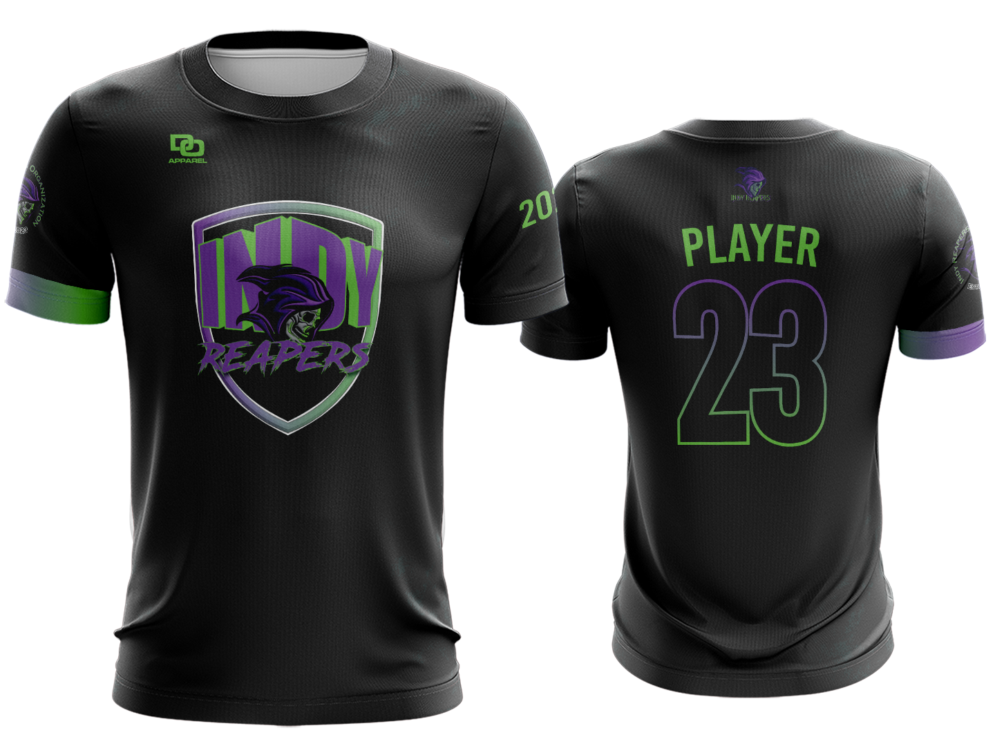 Custom Crew Jersey - Black
