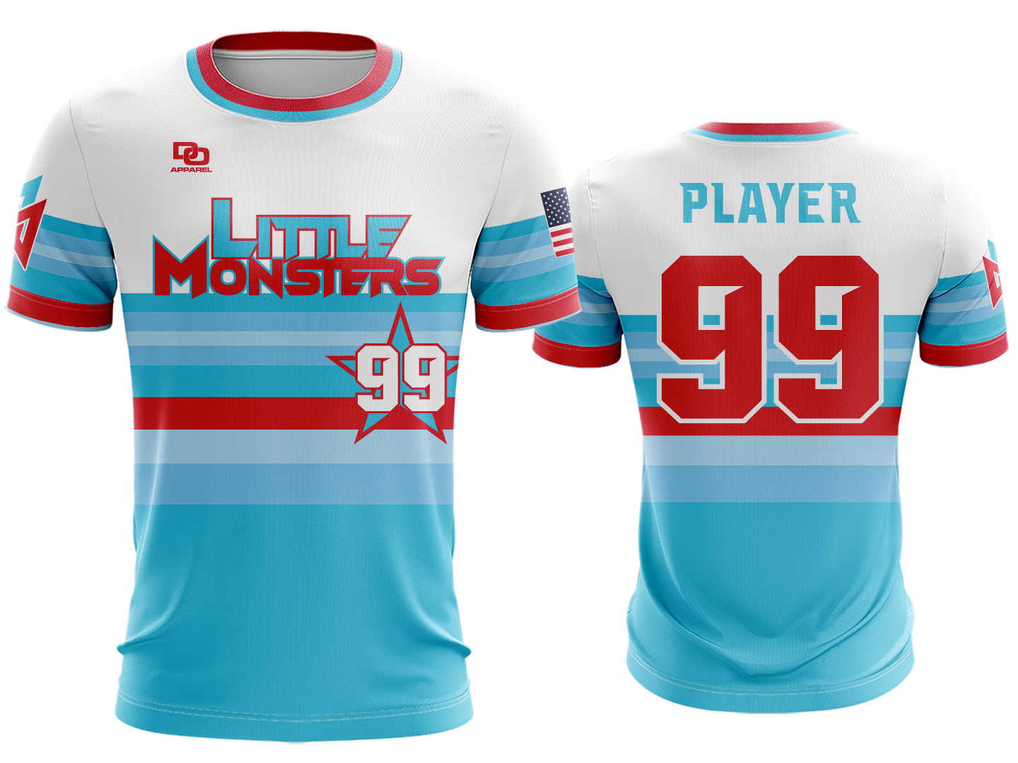 Custom Crew Jersey - Little Monsters