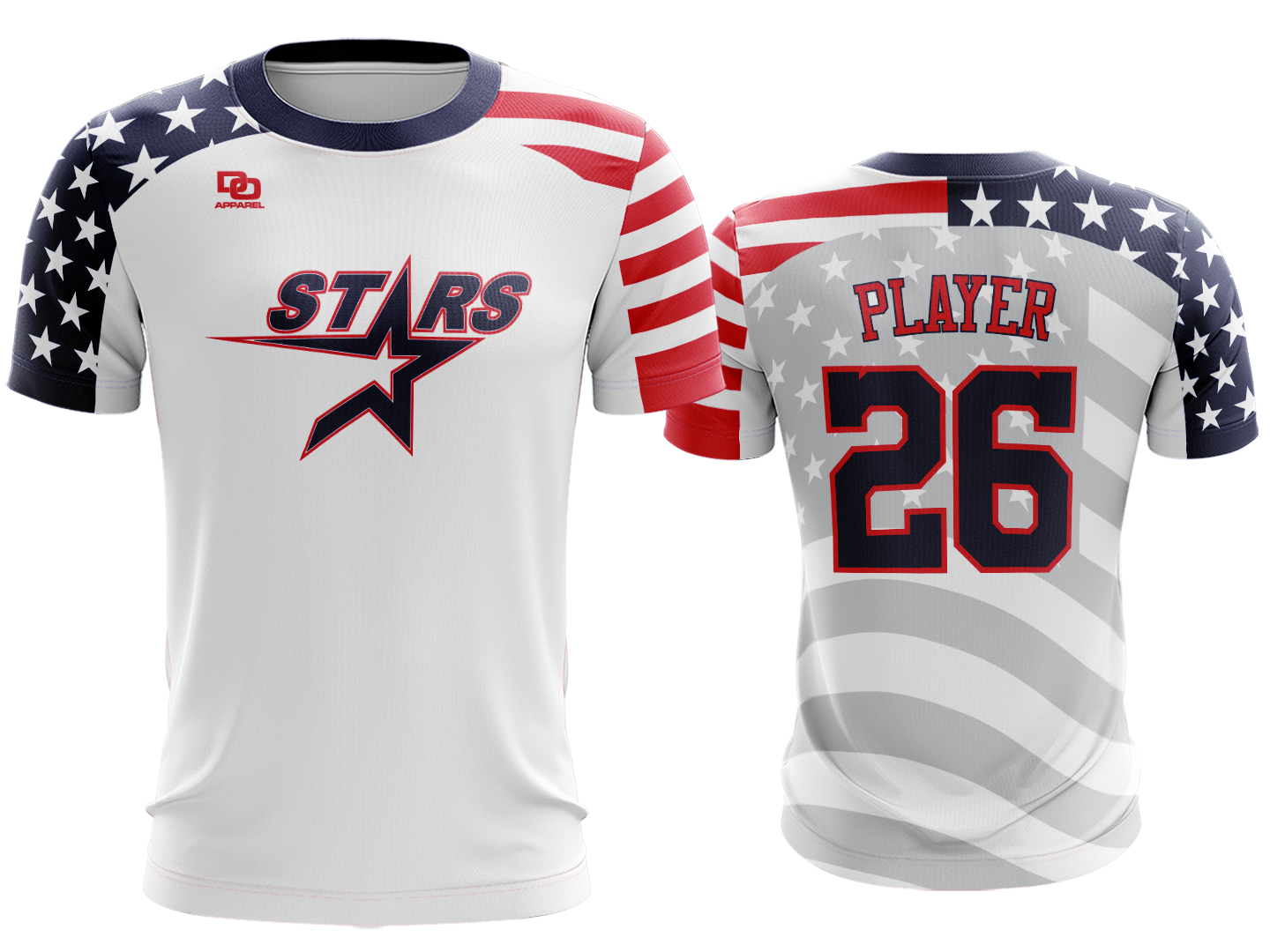 Custom Crew Jersey - USA 6
