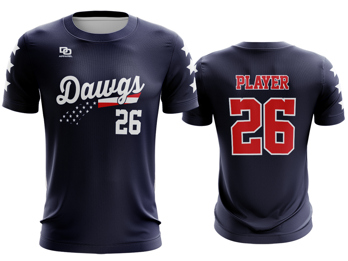 Custom Crew Jersey - USA Navy