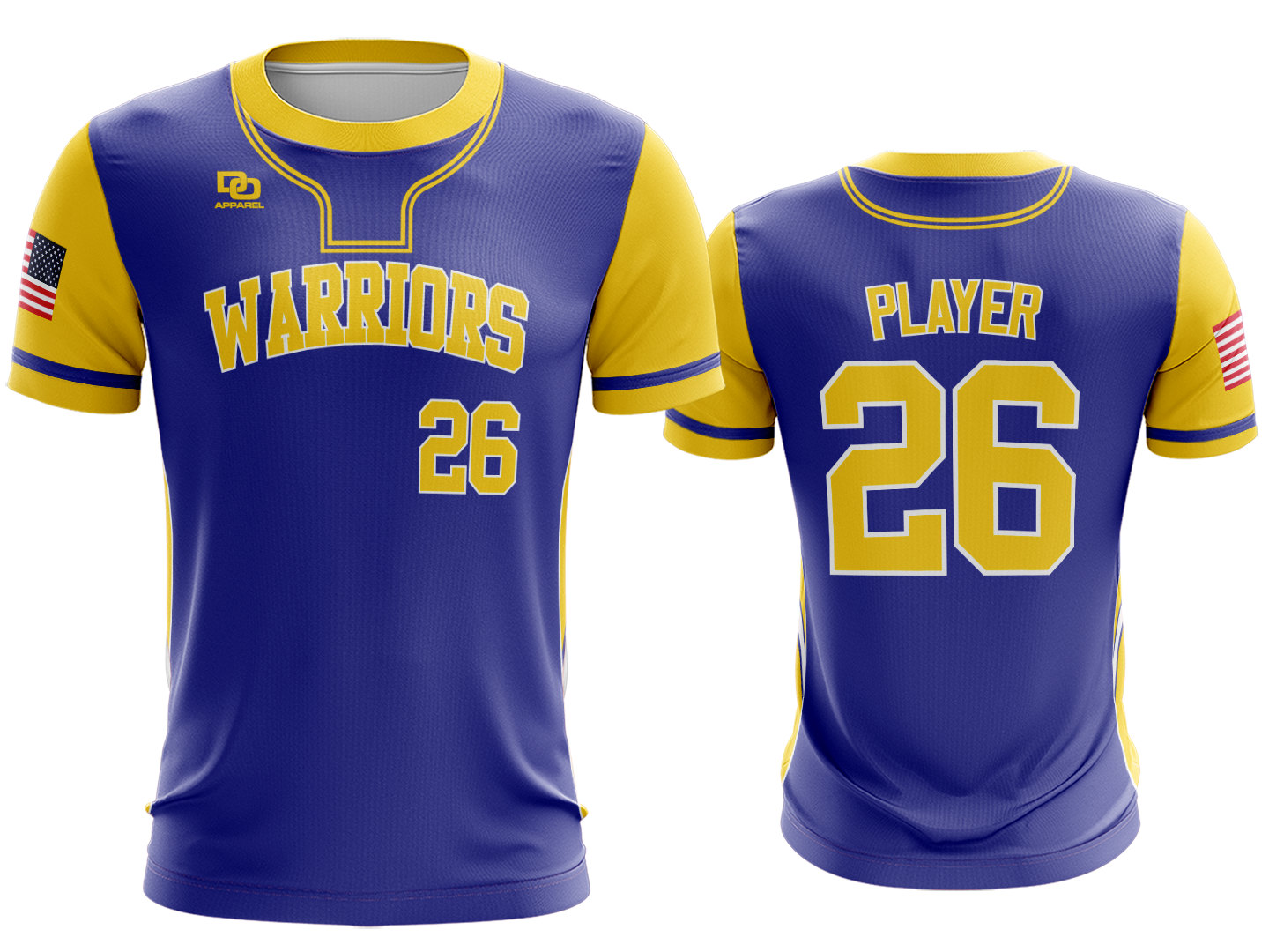 Custom Crew Jersey - Purple