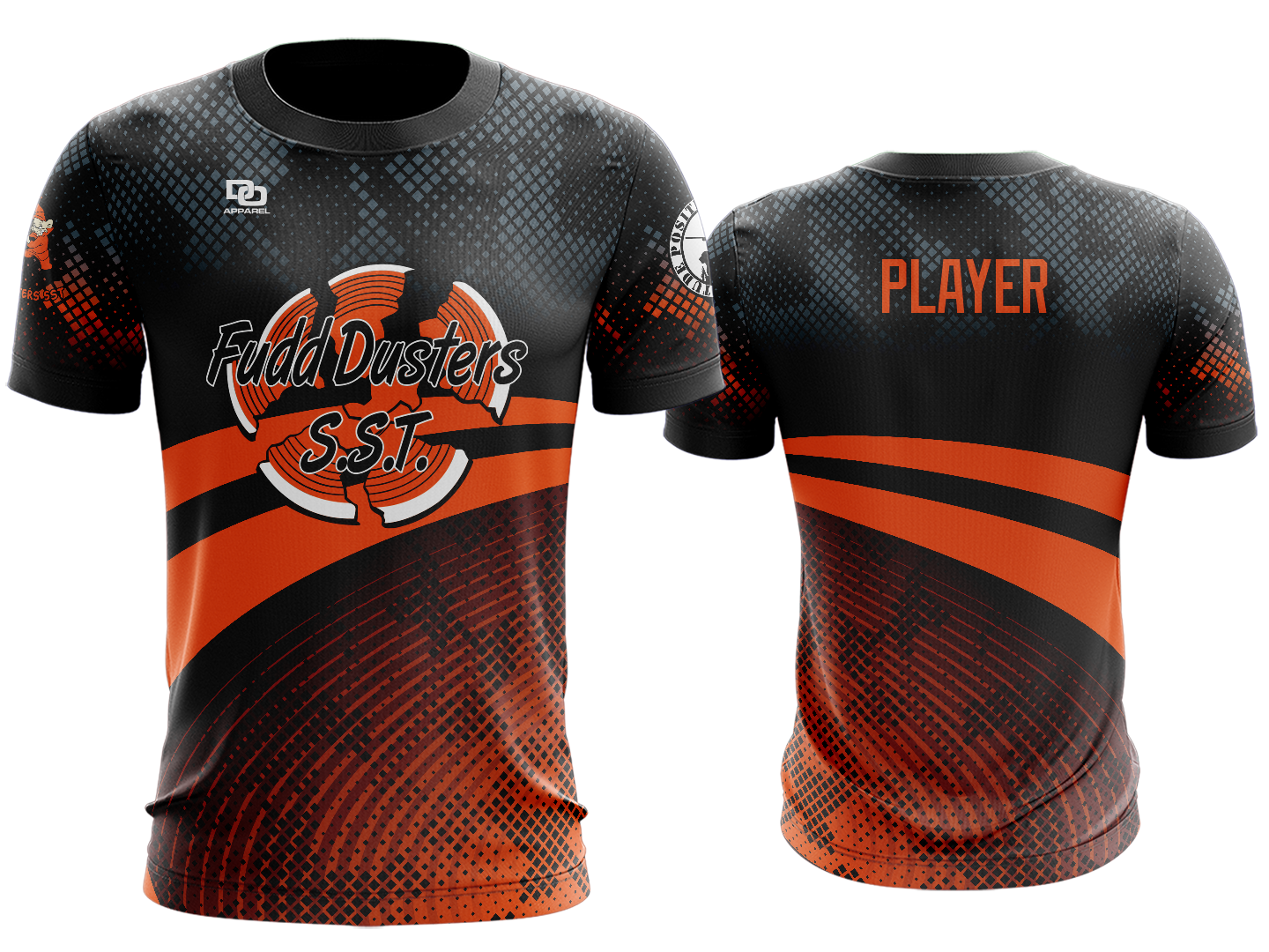 Custom Team Hoodie - Black