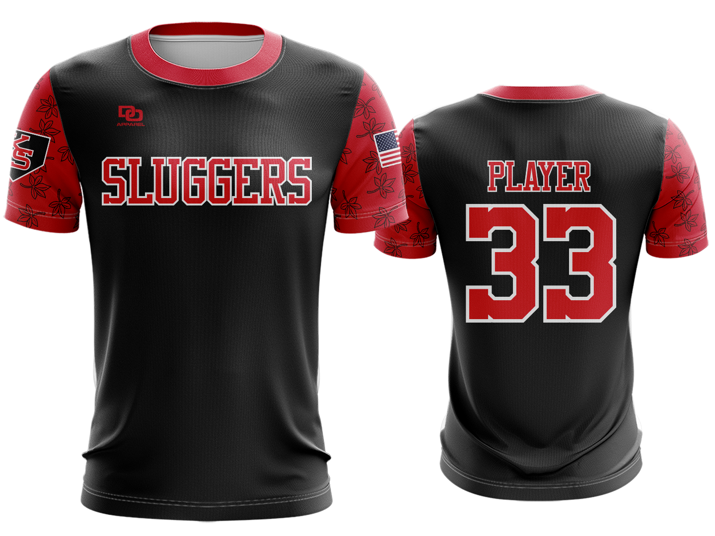 Custom Crew Jersey - Black