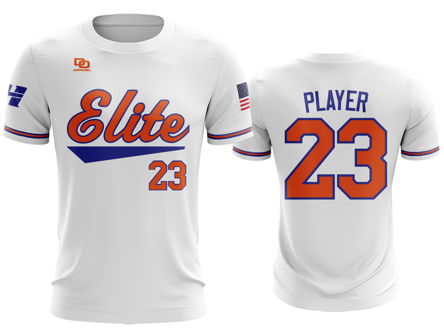 Custom Crew Jersey - Clemson White