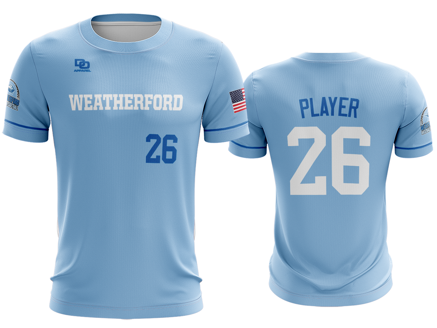 Custom Crew Jersey - Columbia