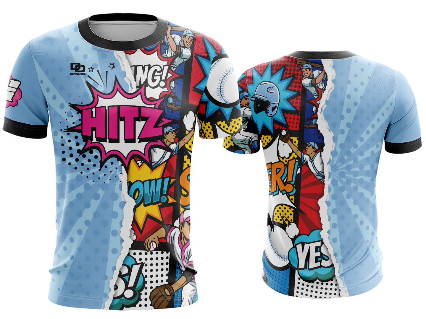 Custom Crew Jersey - Comic