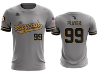 Custom Crew Jersey - Crush Gray