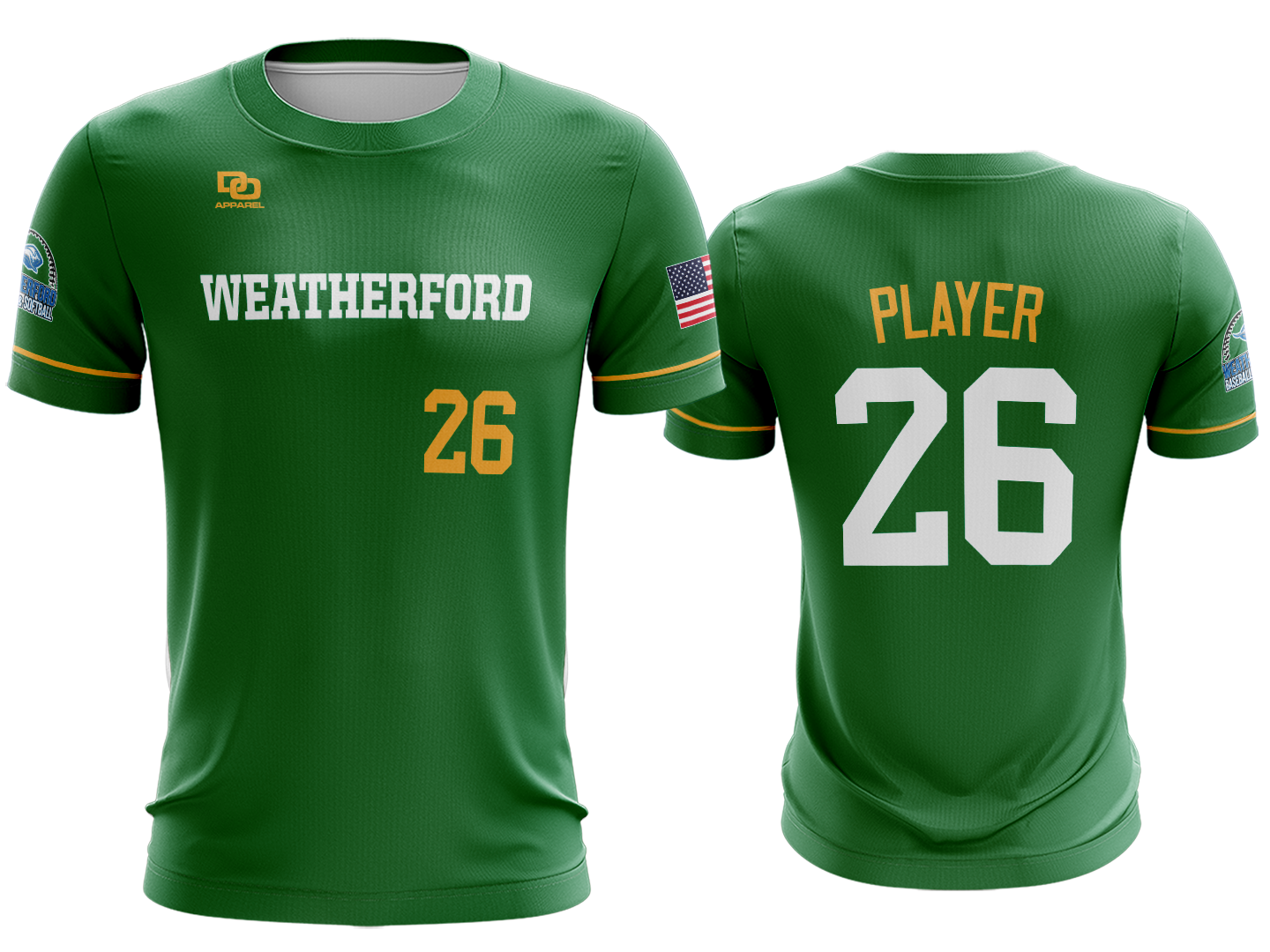 Custom Crew Jersey - Dark Green