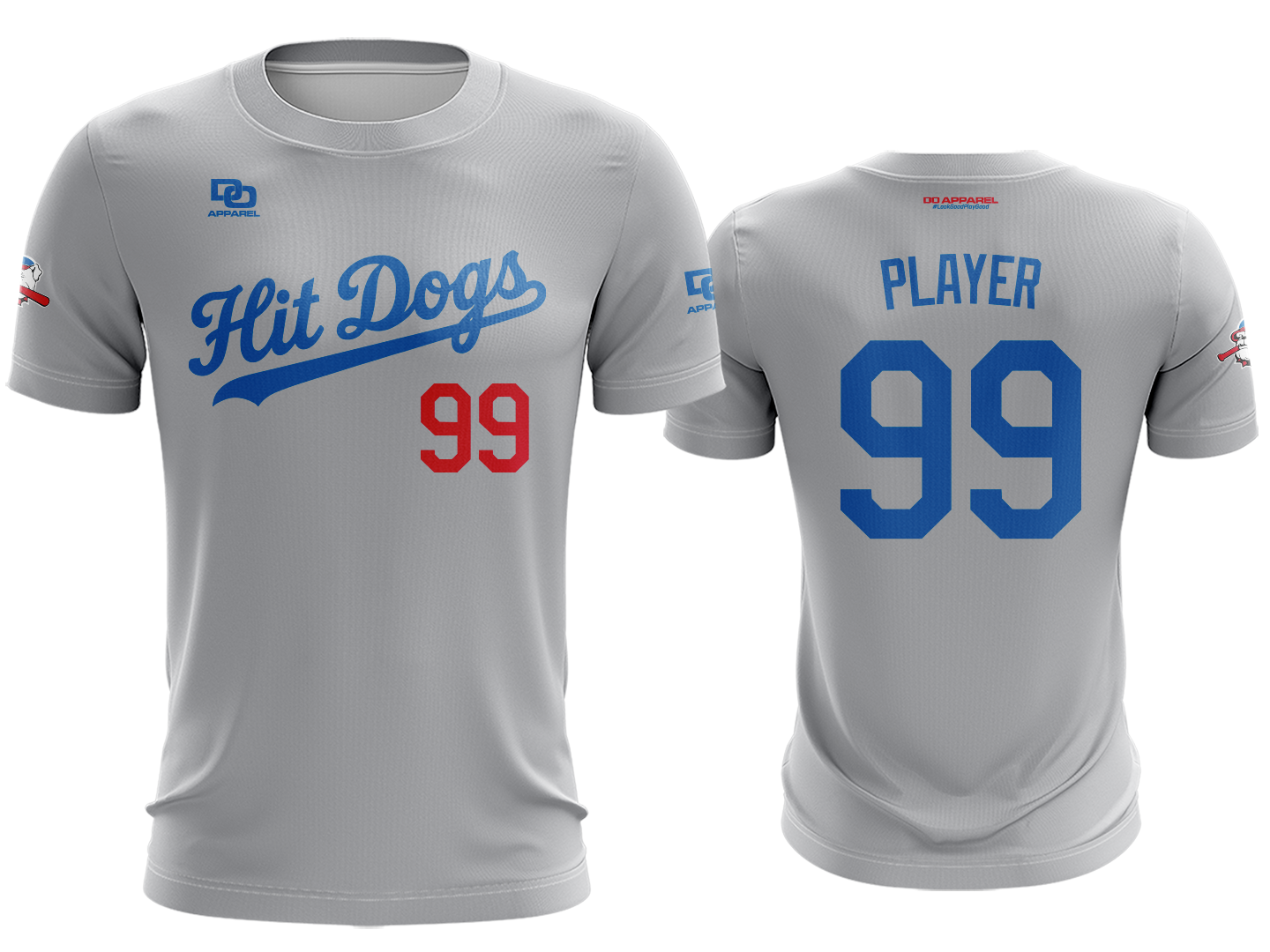 Custom Crew Jersey - Dodgers Away