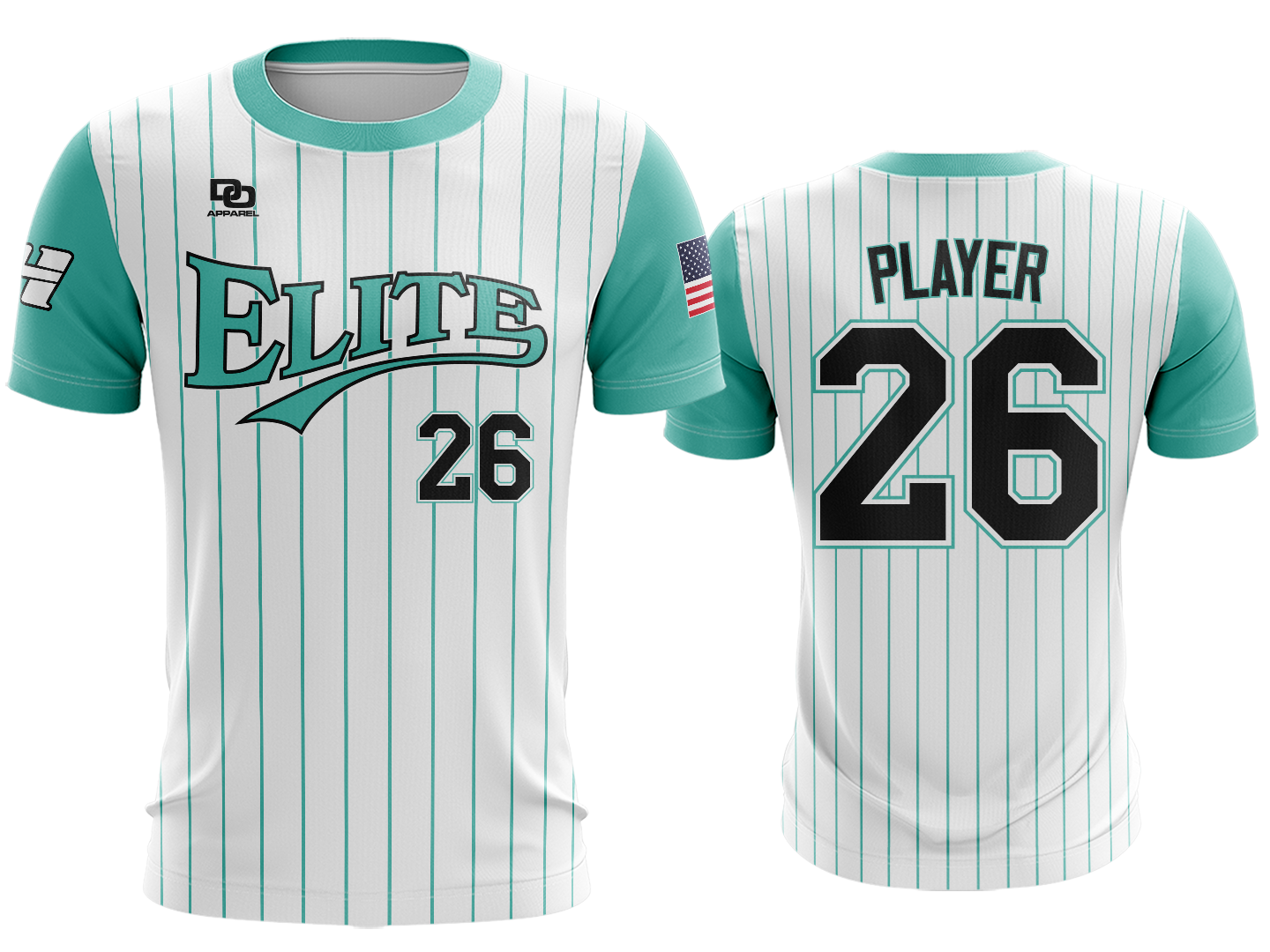 Custom Crew Jersey - FLA Pinstripe