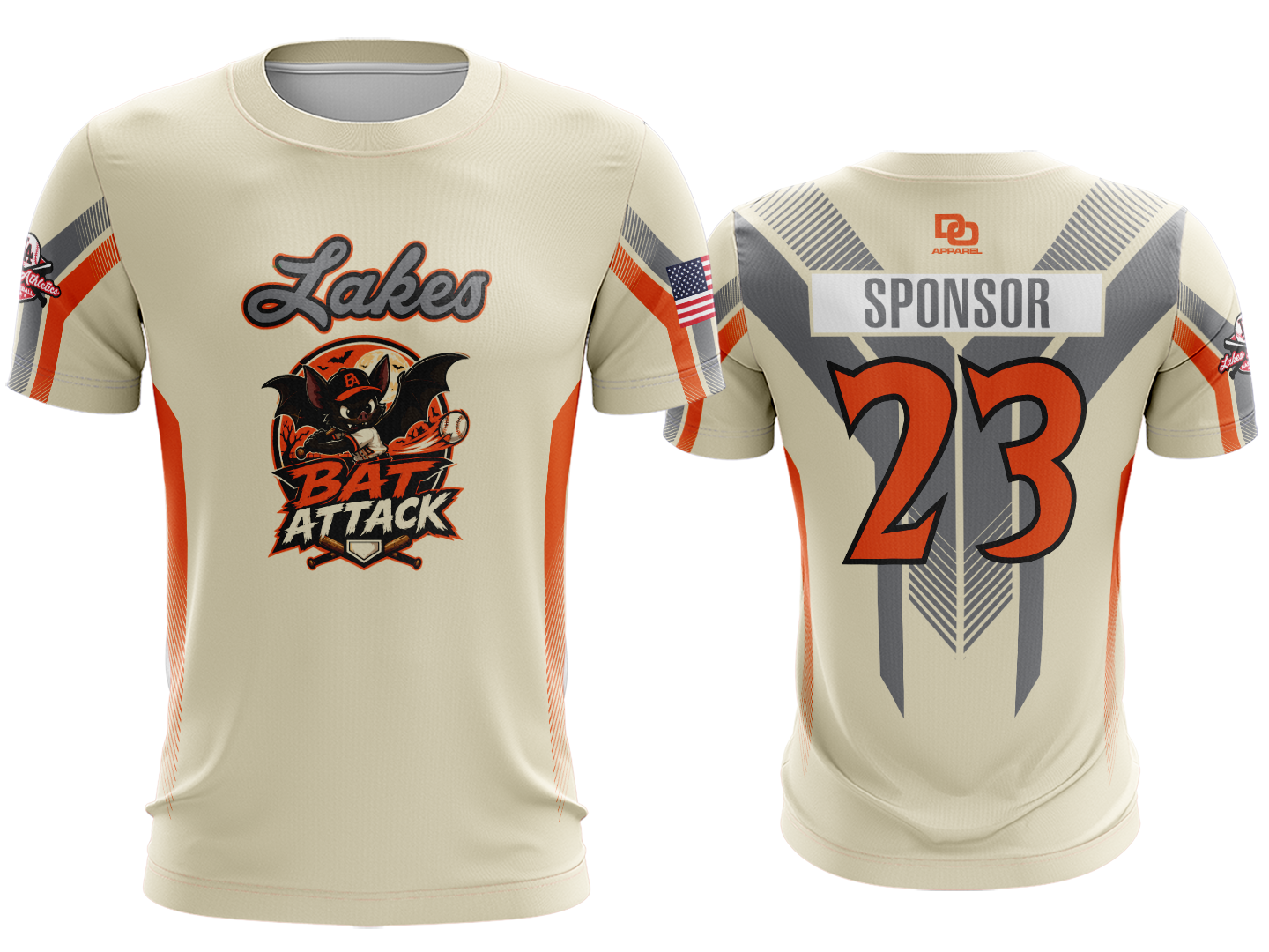 Custom Crew Jersey - Bat Attack