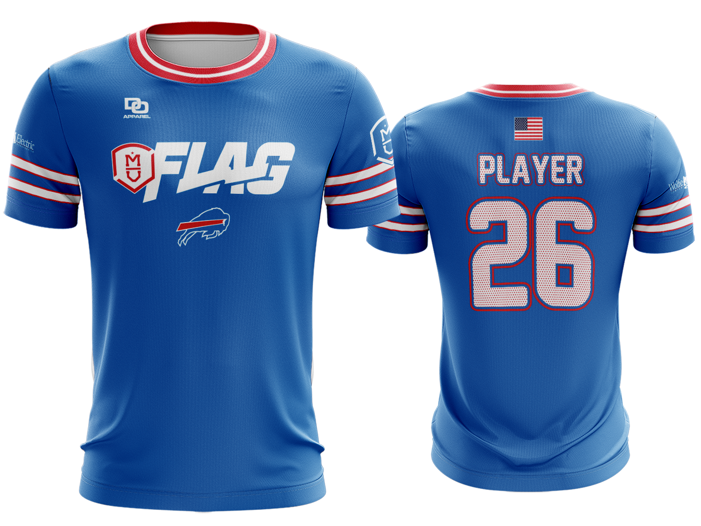 Millard Custom Crew Jersey - Bills