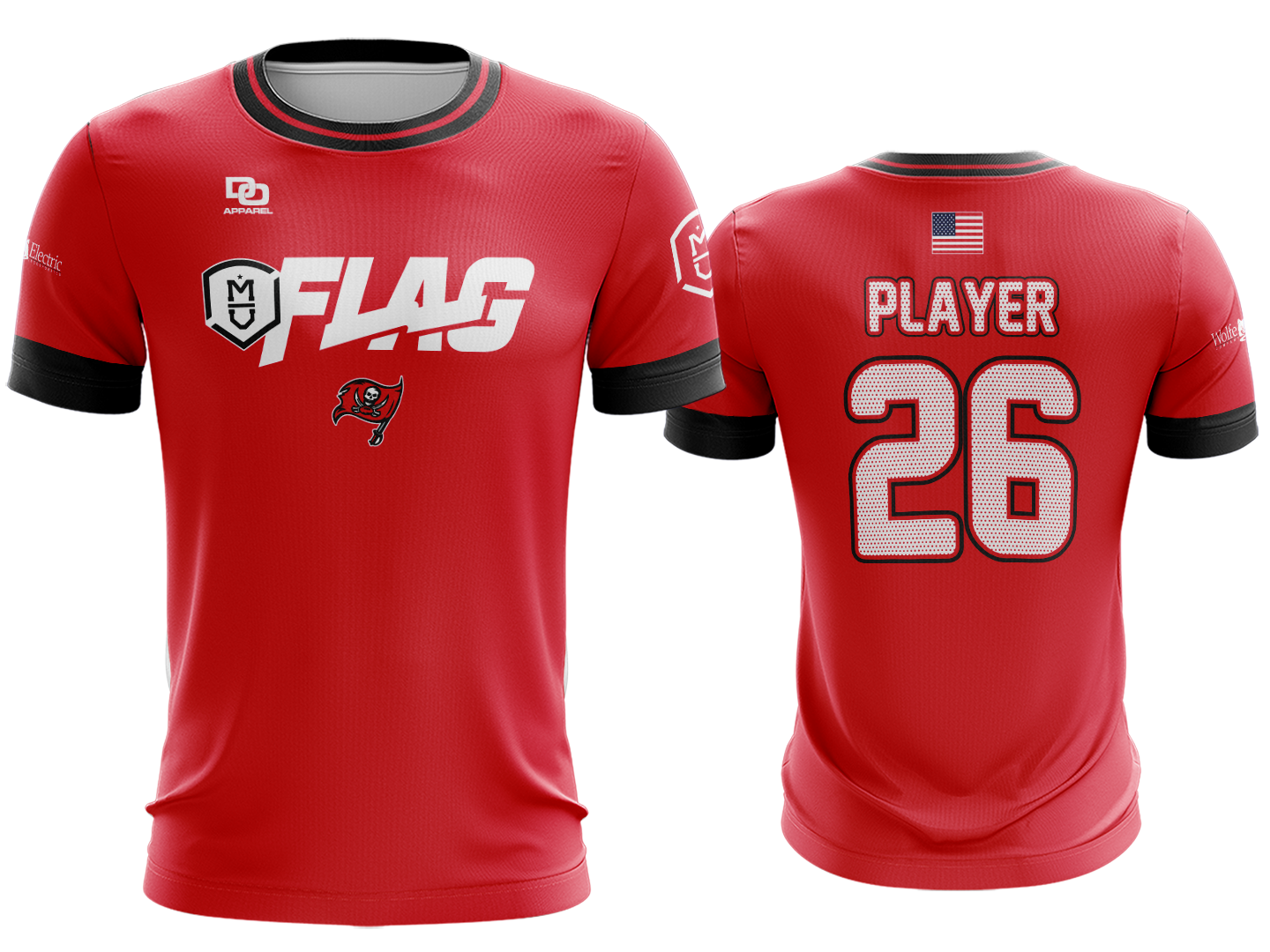 Millard Custom Crew Jersey - Bucs