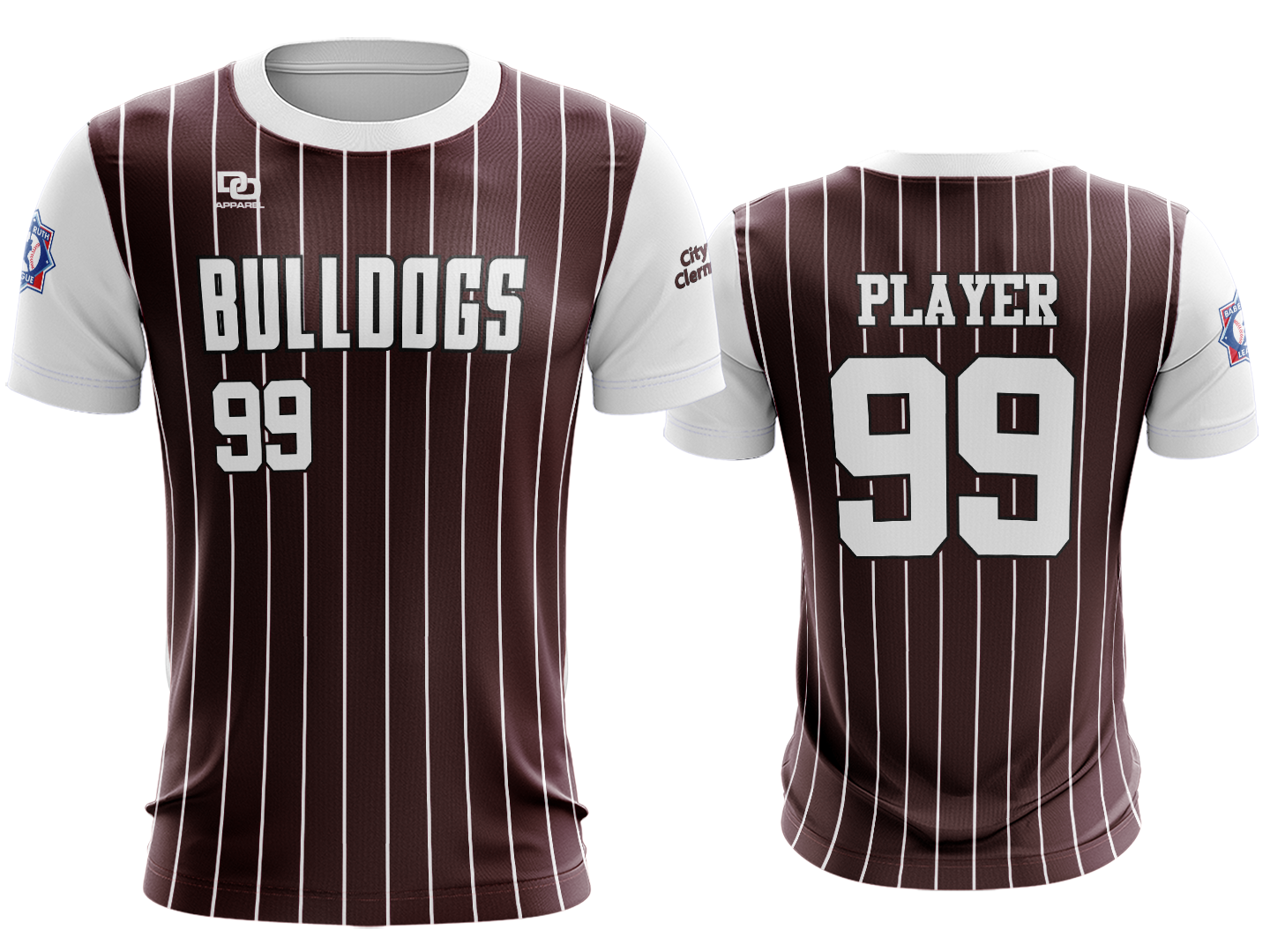 Custom Crew Jersey - Bull Dogs