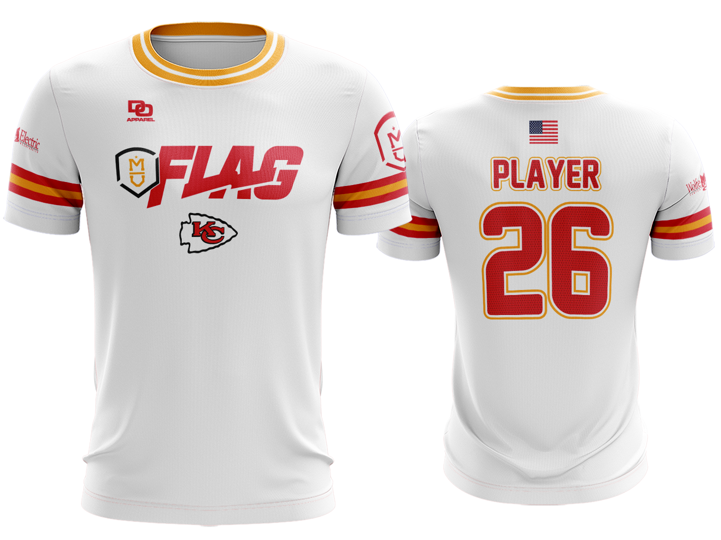 Millard Custom Crew Jersey - Chiefs