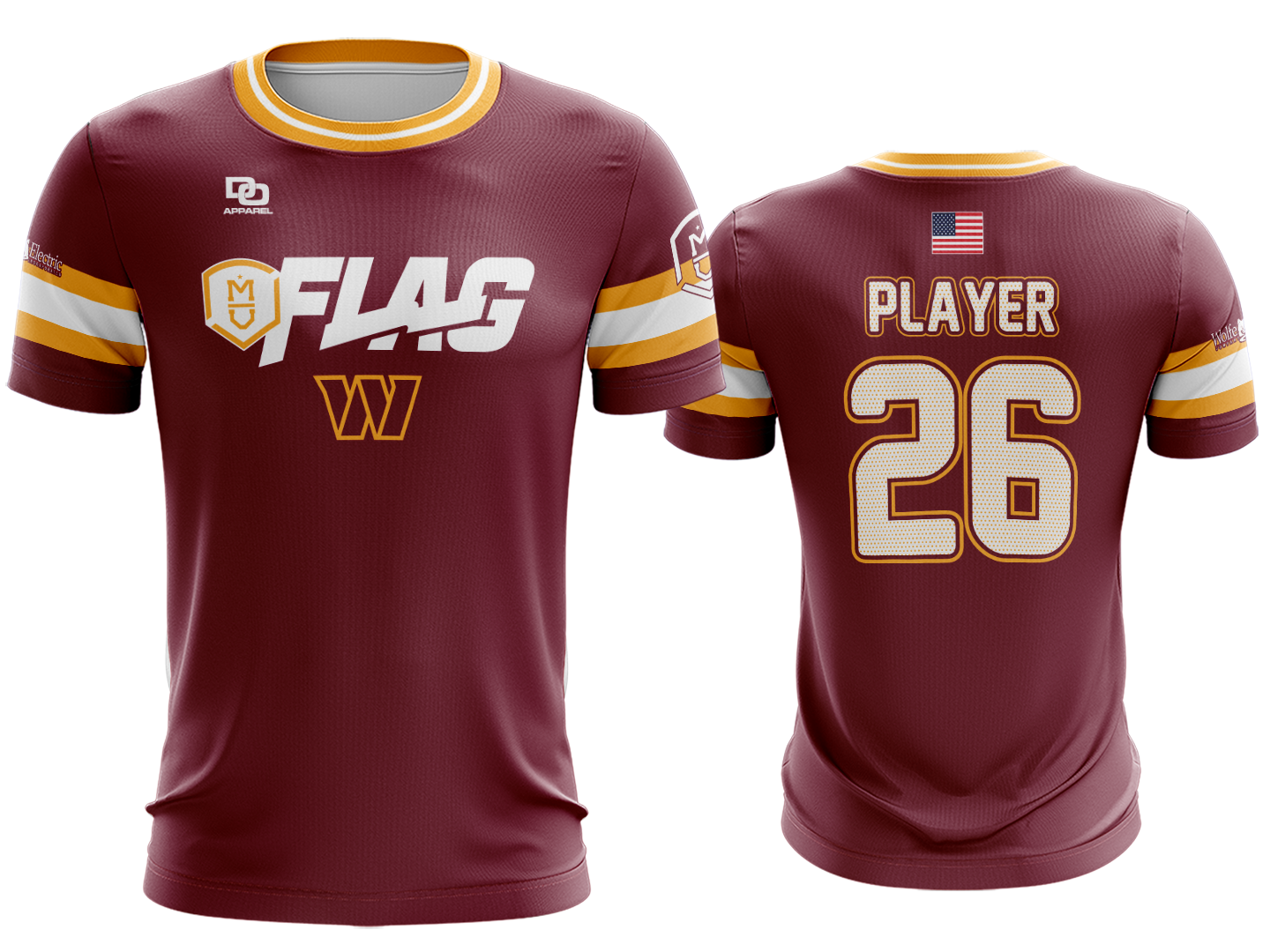 Millard Custom Crew Jersey - Commanders