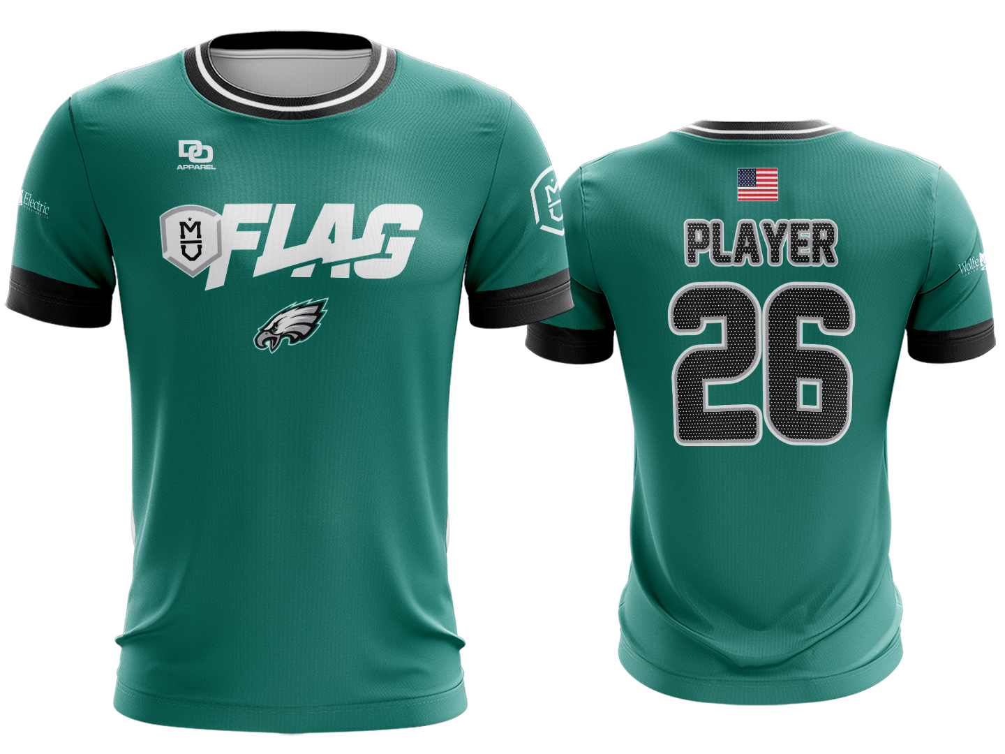 Millard Custom Crew Jersey - Eagles