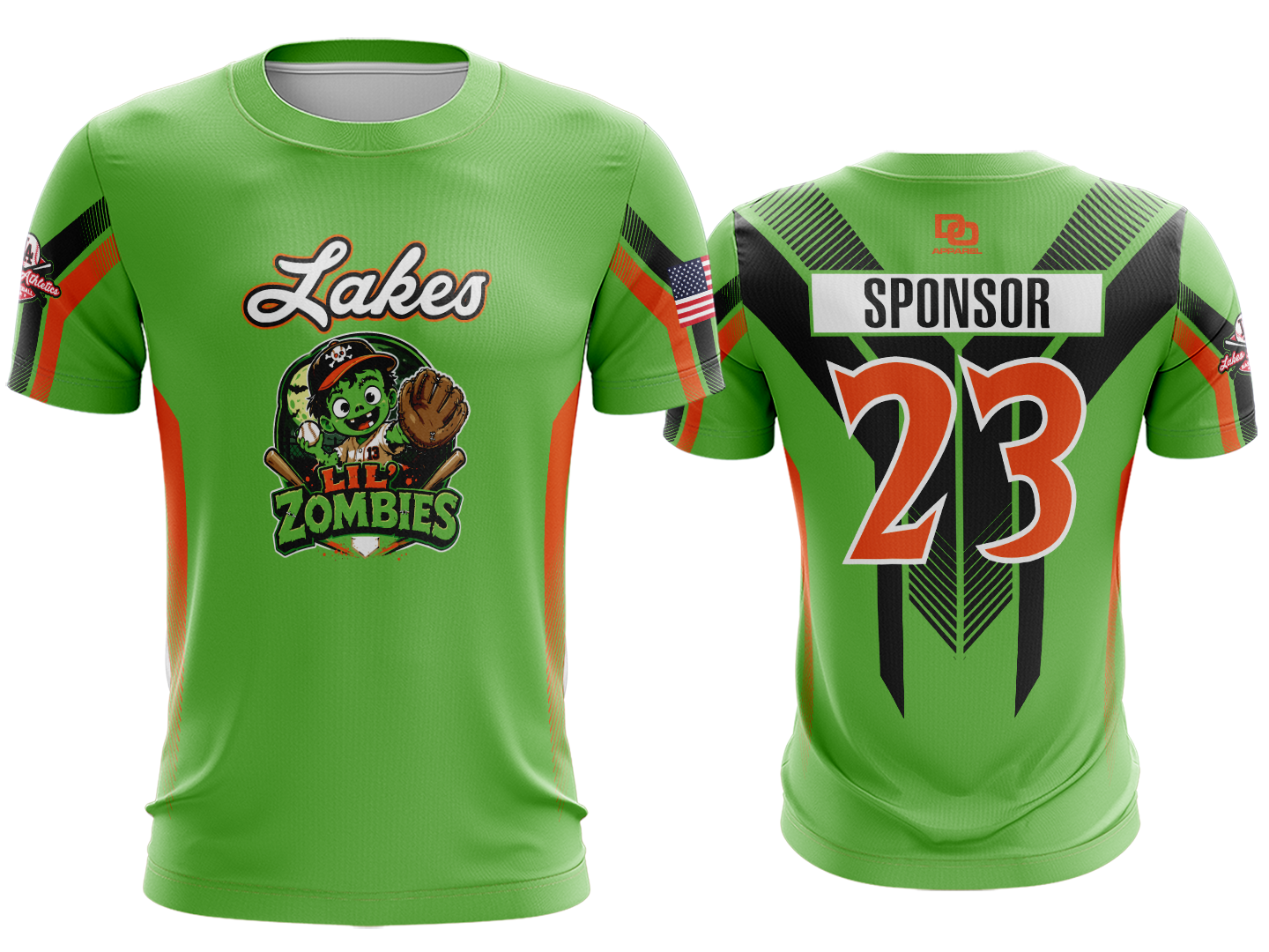 Custom Crew Jersey - Lil Zombies