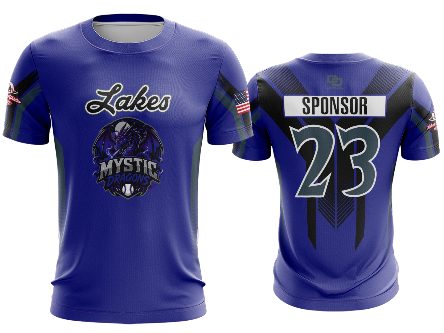 Custom Crew Jersey - Mystic Dragons