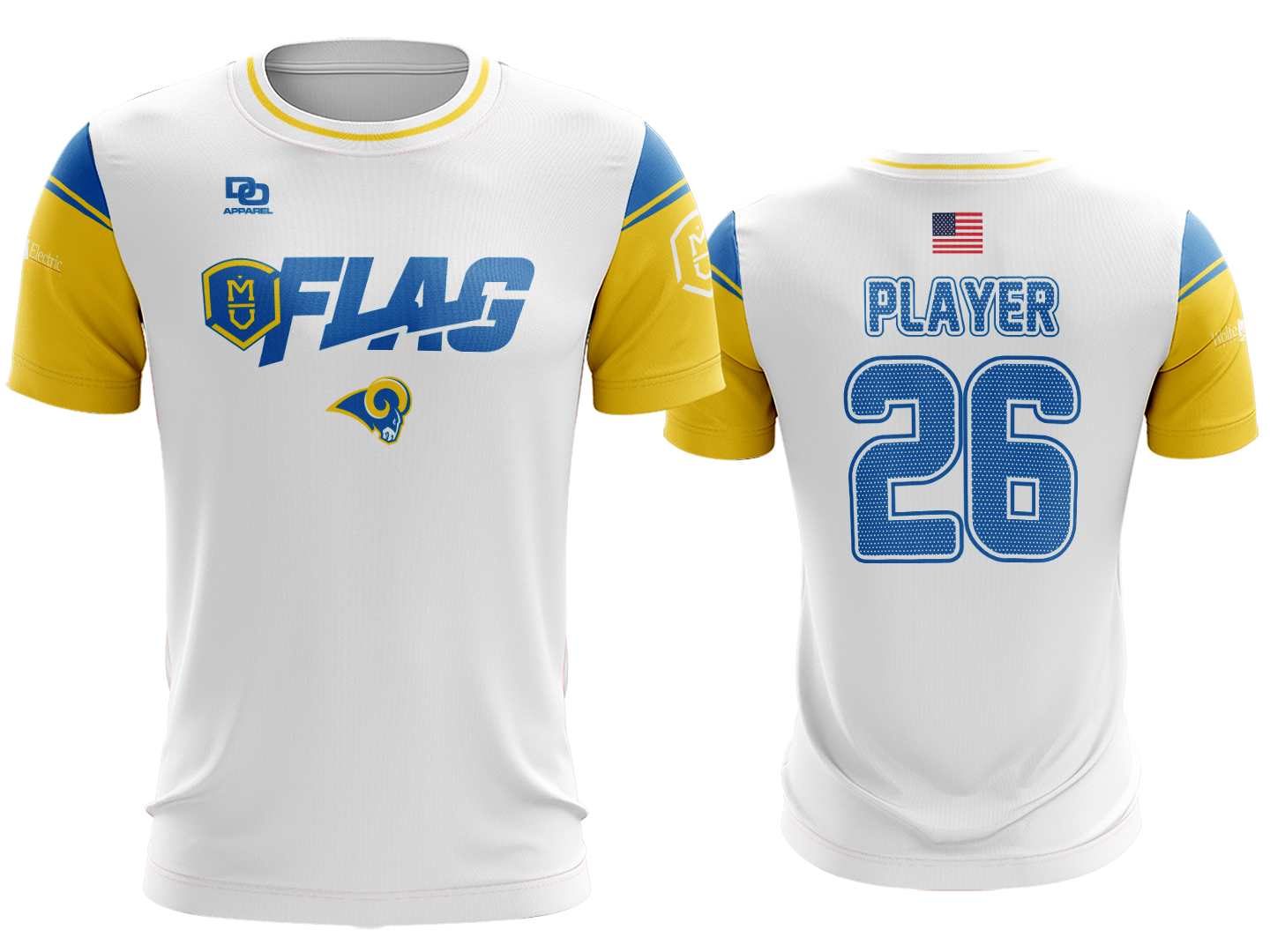 Millard Custom Crew Jersey - Rams