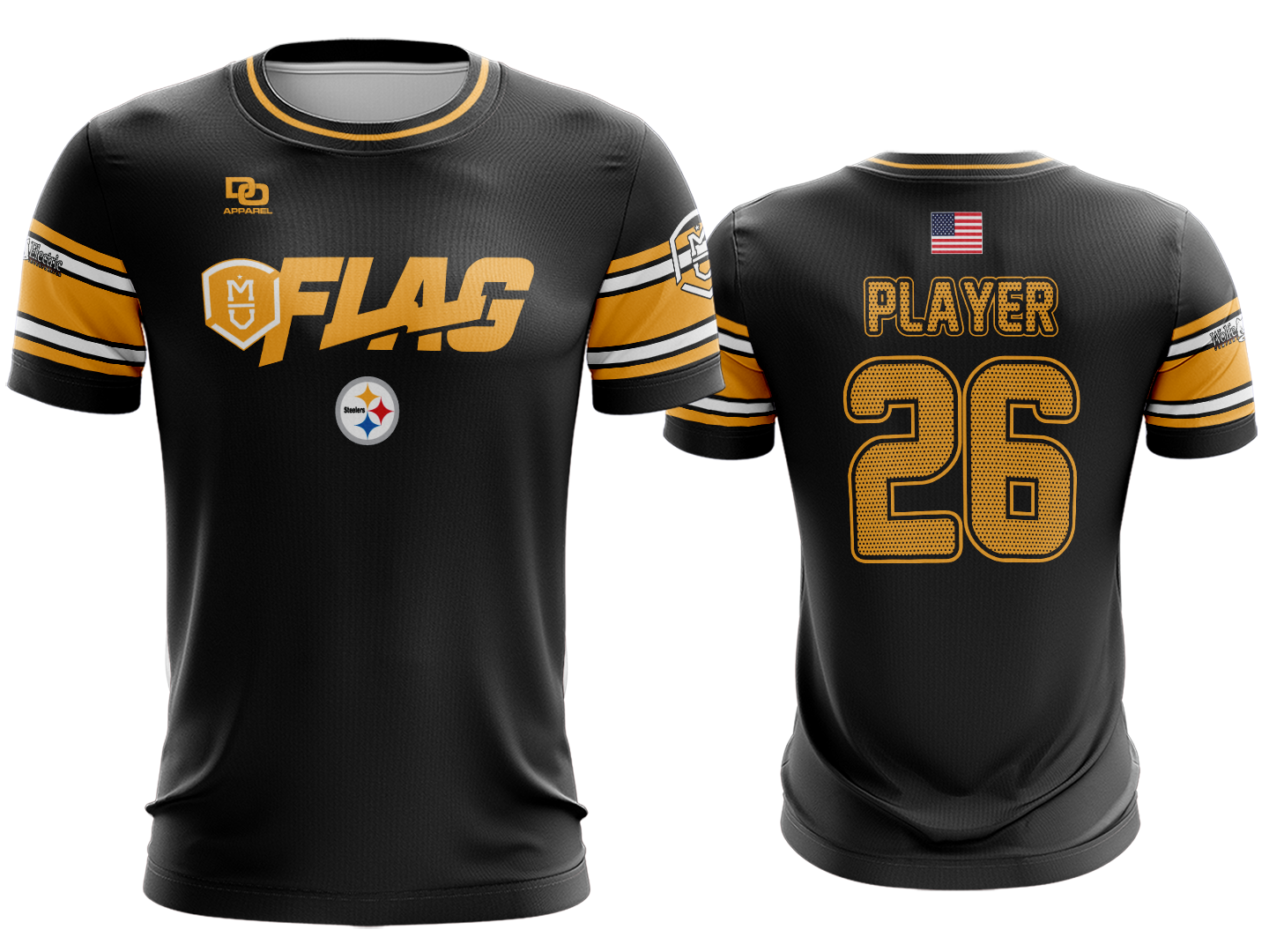 Millard Custom Crew Jersey - Steelers