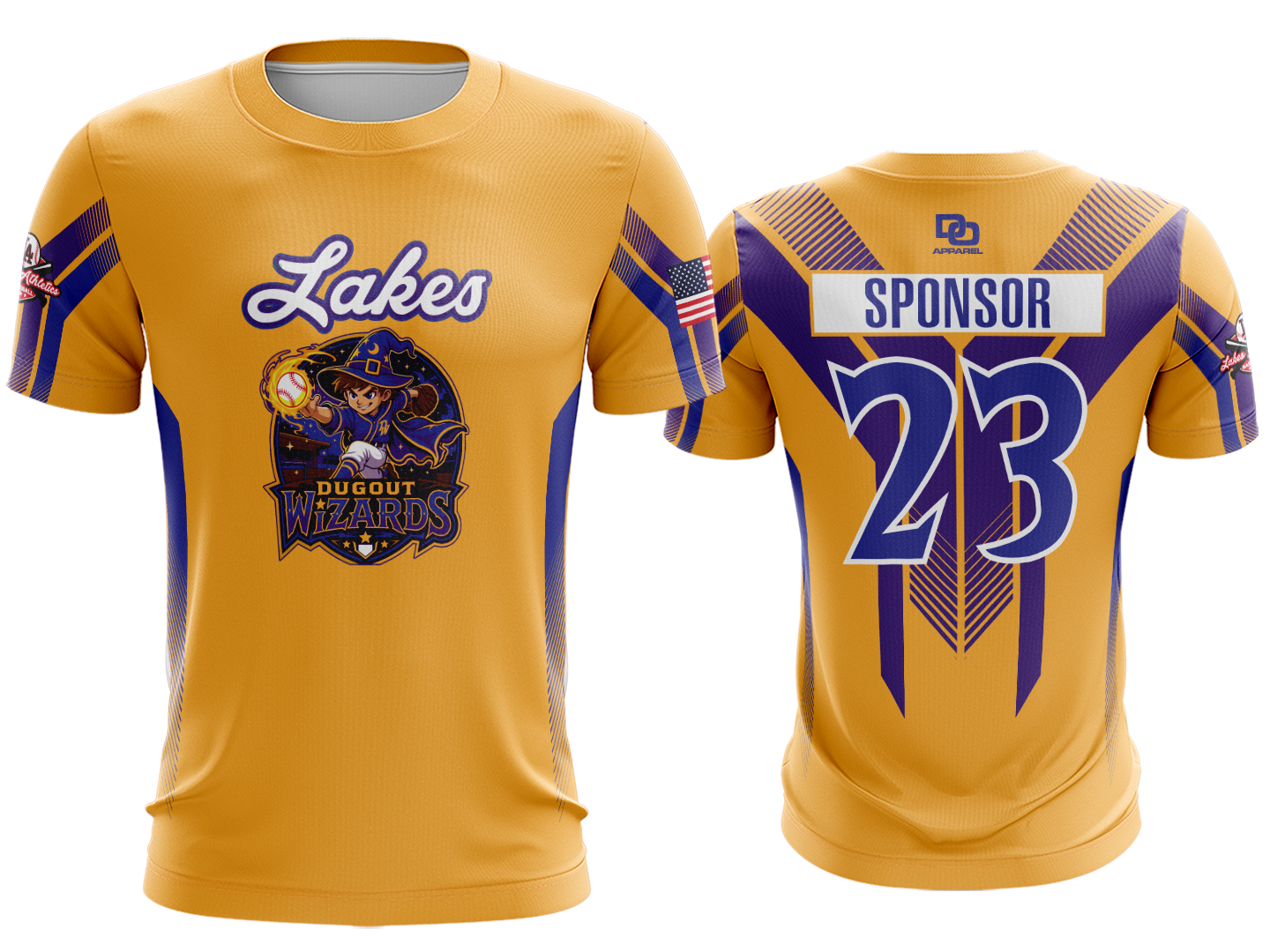 Custom Crew Jersey - Dugout Wizards