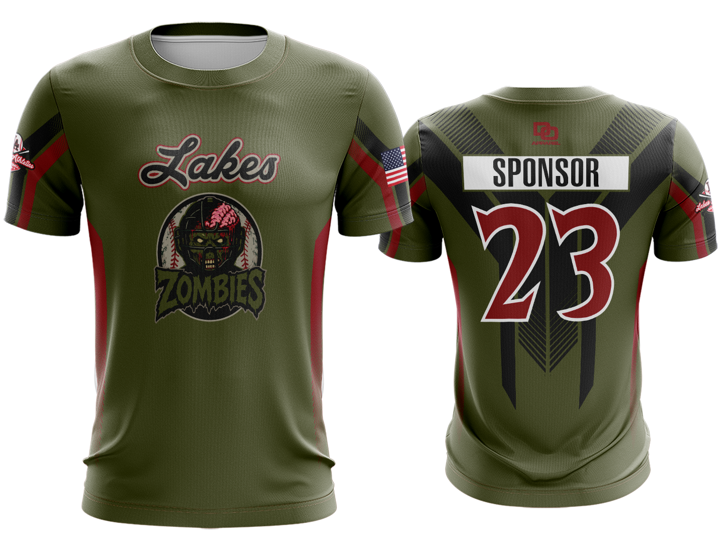Custom Crew Jersey - Zombies