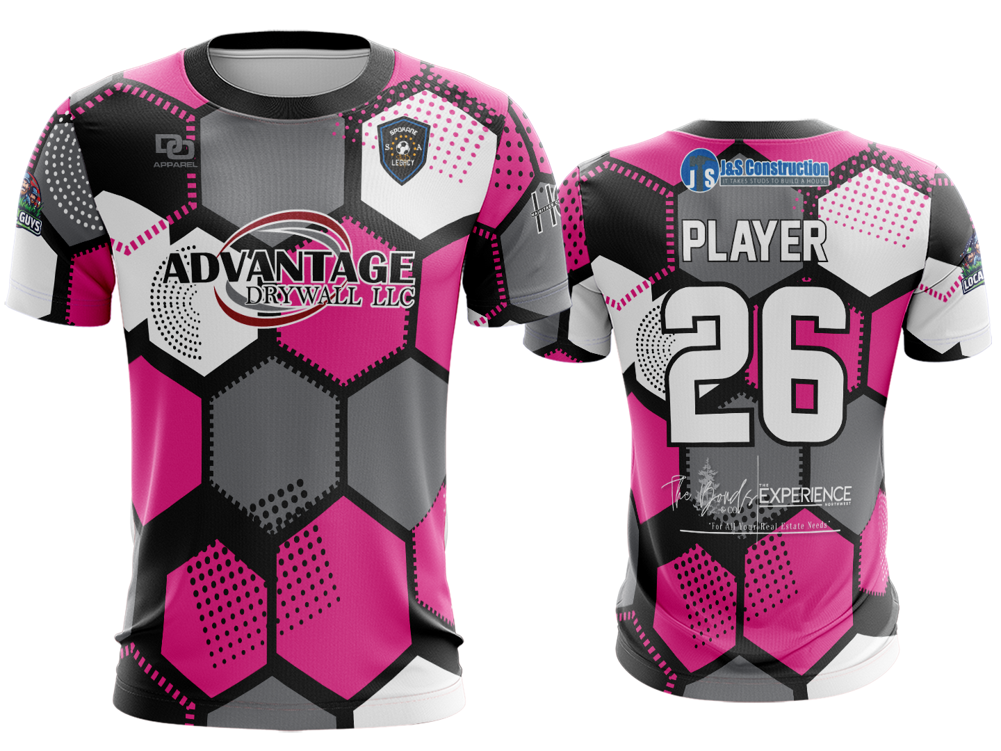 Custom Crew Jersey - 2026/27 Alternate Legacy Jersey w/Sponsors