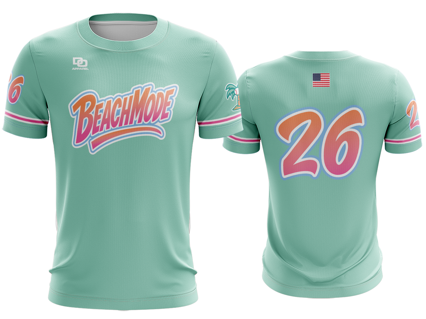 Custom Crew Jersey - Mint
