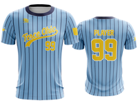 Custom Crew Jersey - Columbia Pinstripe