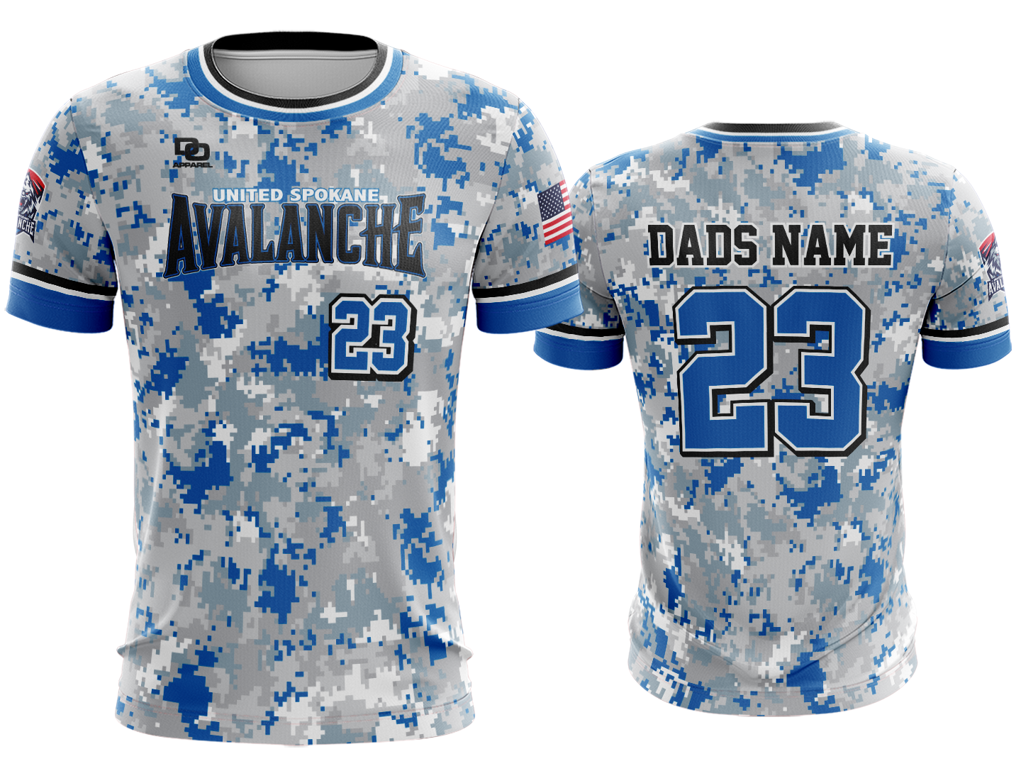 Custom Crew Jersey - Royal