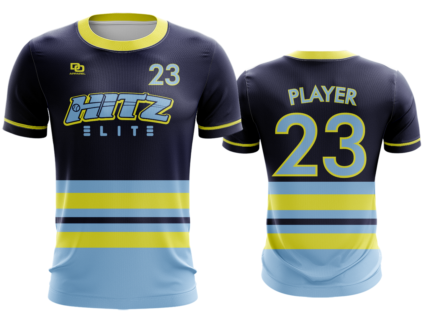 Custom Crew Jersey - Stripes