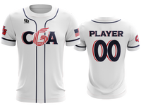 Custom Crew Jersey - White USA