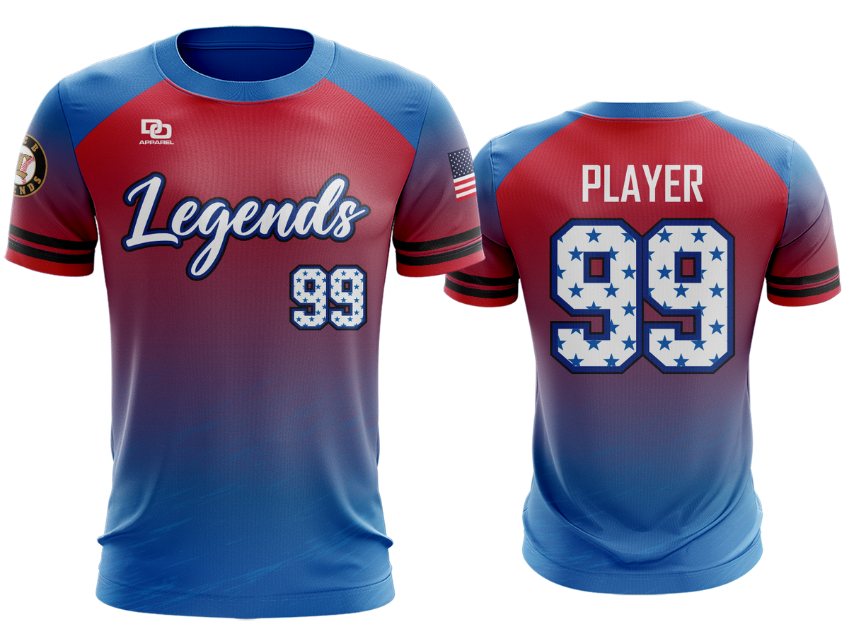 Custom Crew Jersey - USA Fade