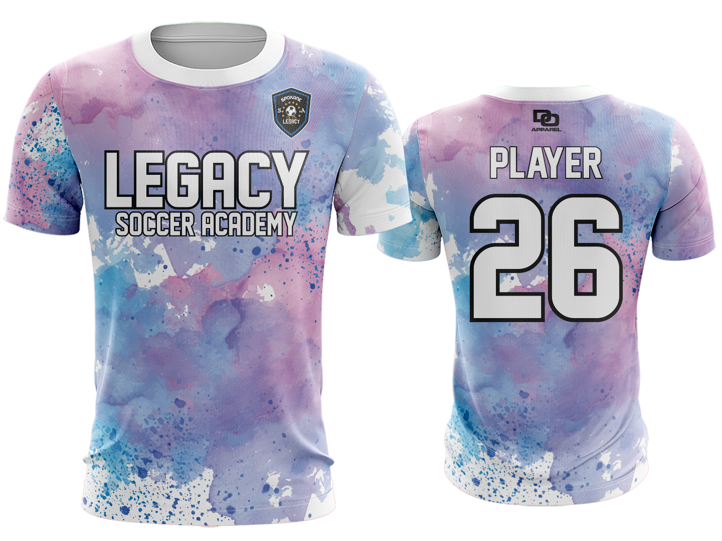 Custom Crew Jersey - Water Color