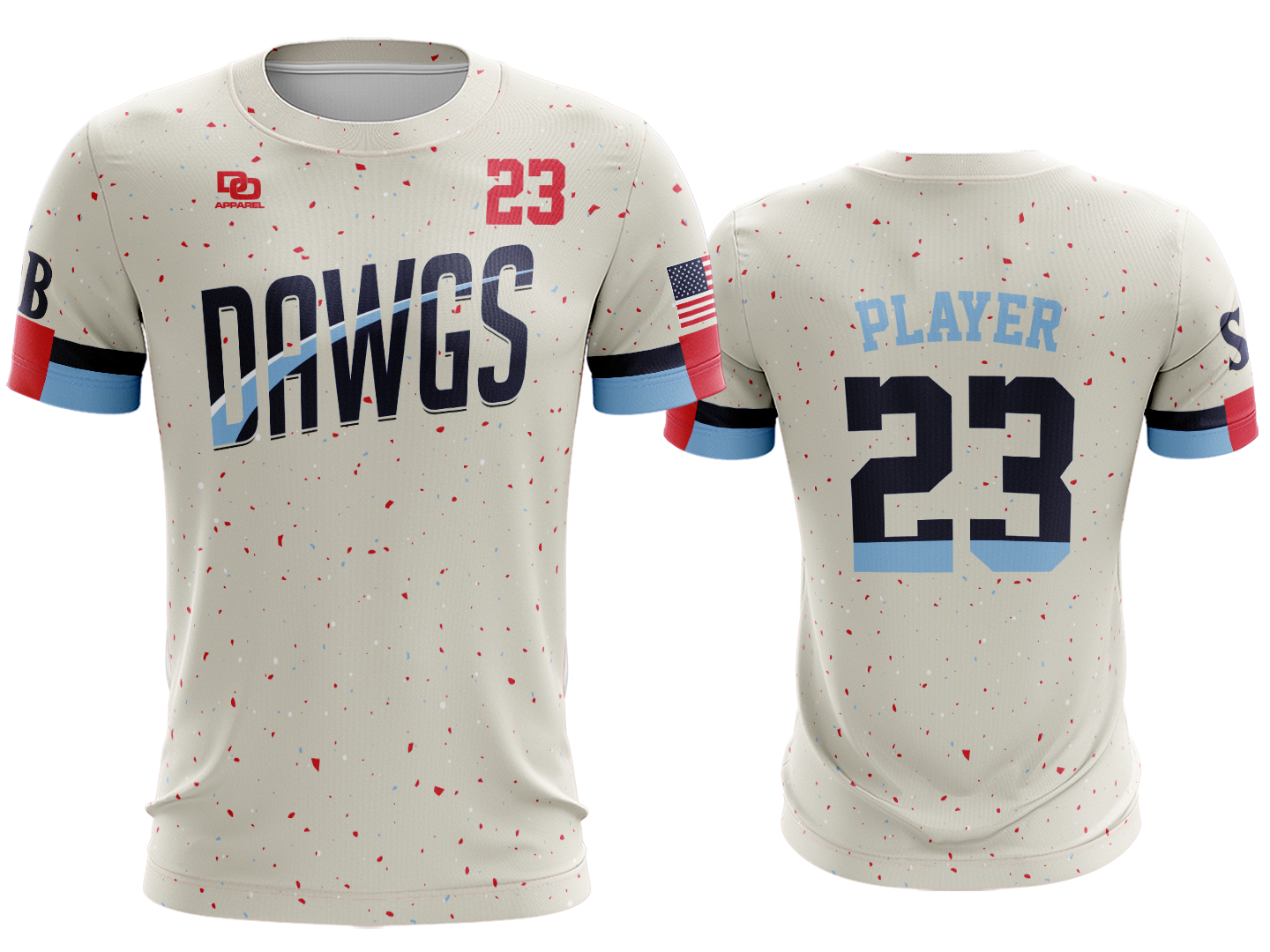 Custom Crew Jersey - Ivory