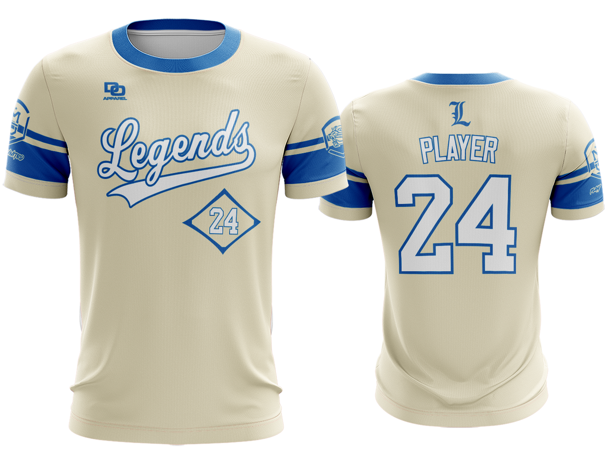Custom Crew Jersey - Angels Cream