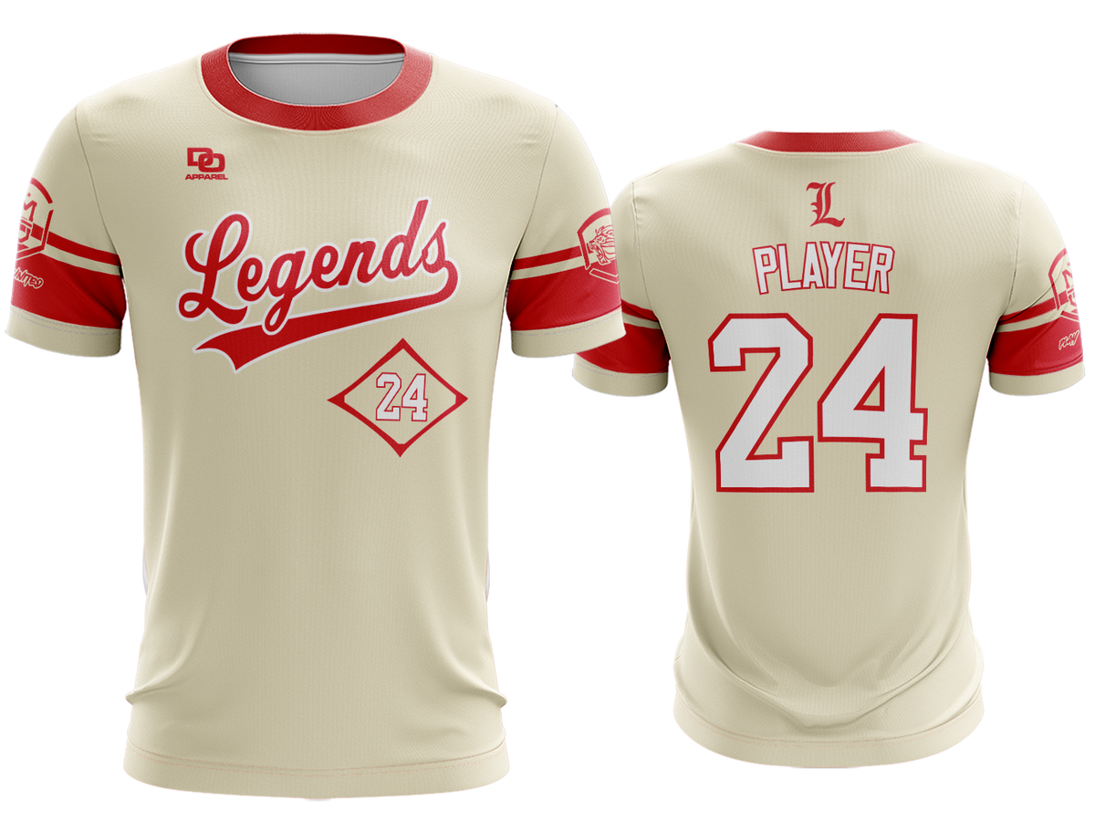 Custom Crew Jersey - Angels Cream