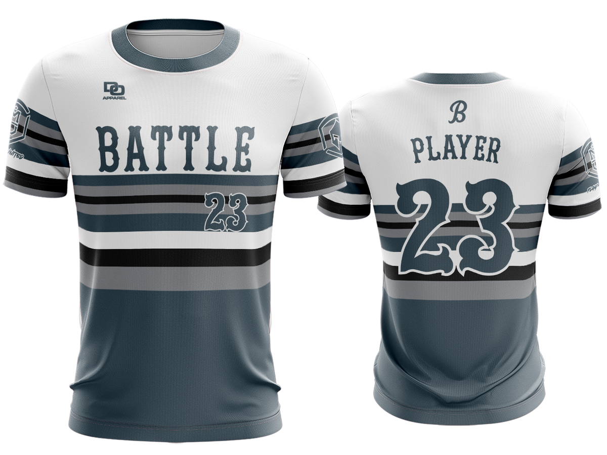 Custom Crew Jersey - Astros Stripes