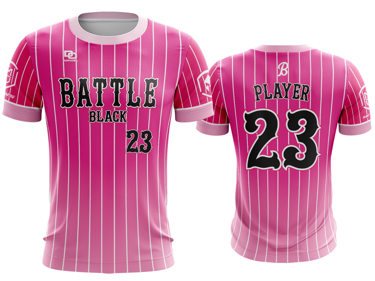 Custom Crew Jersey - Pink Pinny