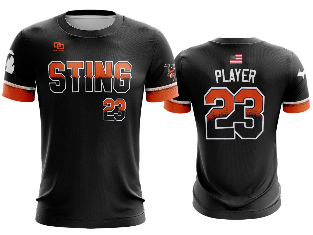 Custom Crew Jersey - Black City